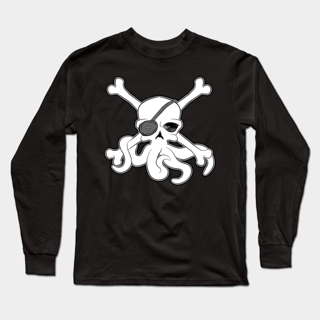 One-Eyed Cthulhu Long Sleeve T-Shirt by jakeanthony